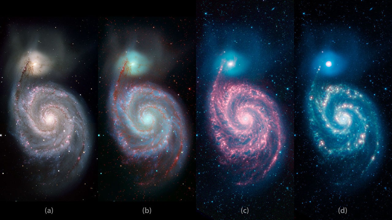 A Whirlpool 'Warhol' from NASA's Spitzer Telescope - NASA Science