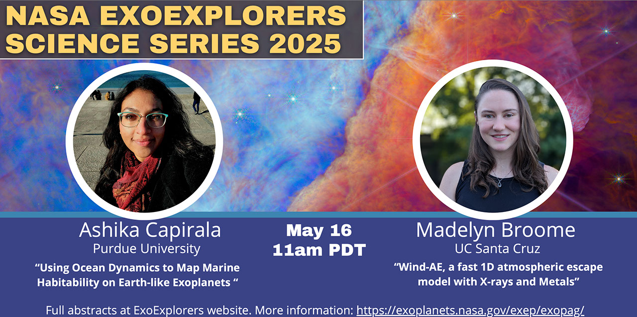 ExoExplorer Science Series: Ashika Capirala and Madelyn Broome - NASA ...