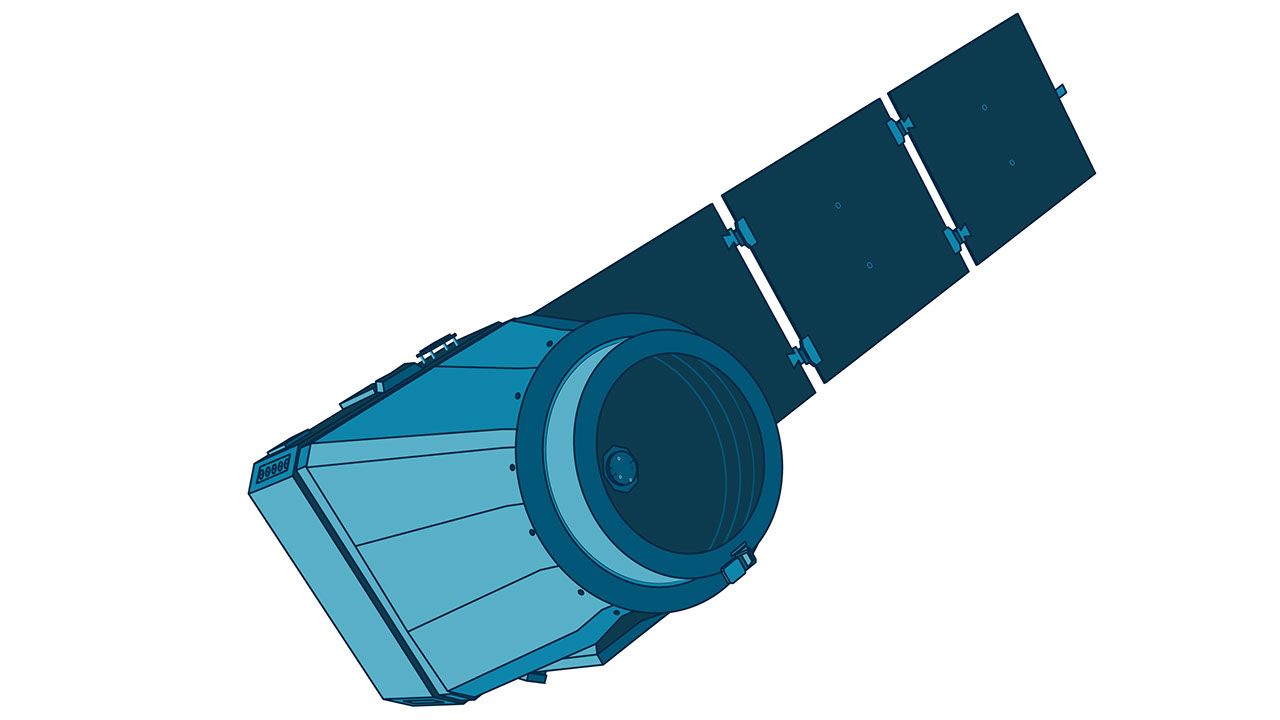 Pandora spacecraft illustration