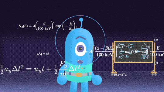 NASA’s Traveler works through a complex math problem in this animated GIF.