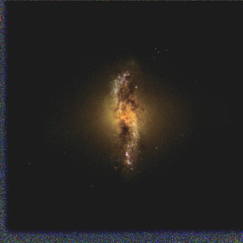APOD: 1996 August 22 – Arp 230: Two Spirals in One?
