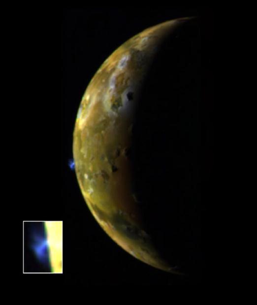 APOD: 1996 August 15 – Galileo Views Io Eruption