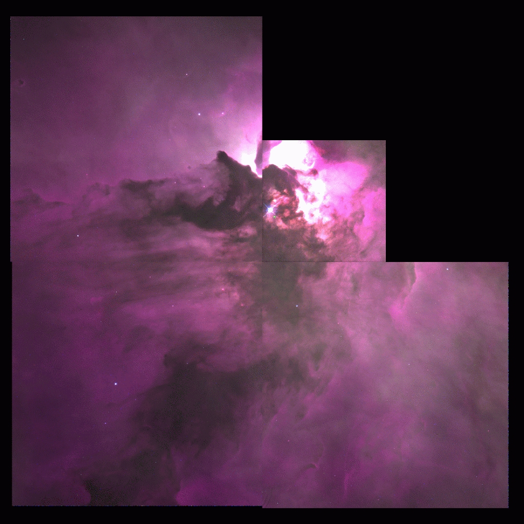 APOD: 1996 August 20 – A Close-Up of the Lagoon Nebula
