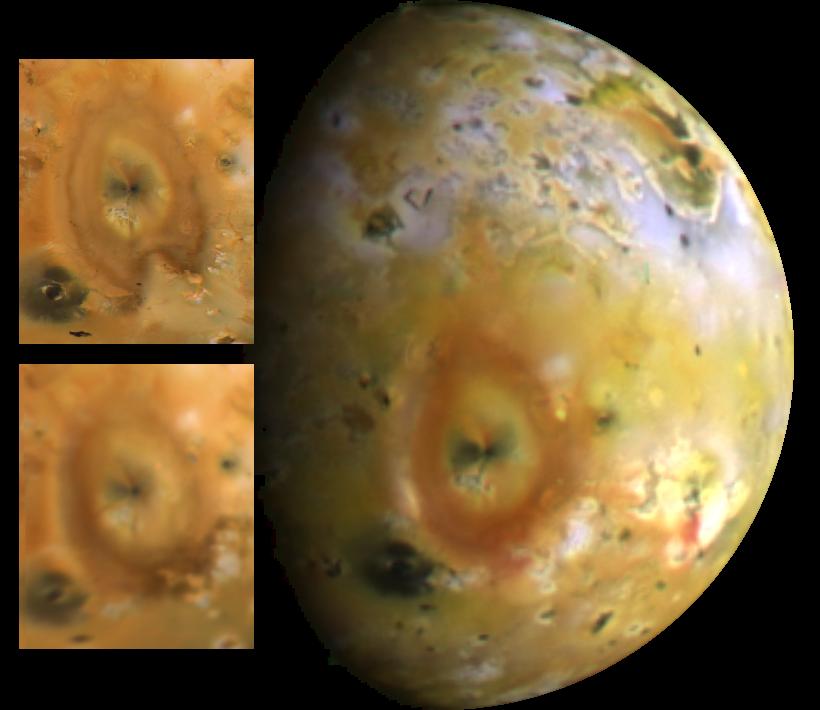 APOD: 1996 December 05 – Io’s Giant Volcano Pele