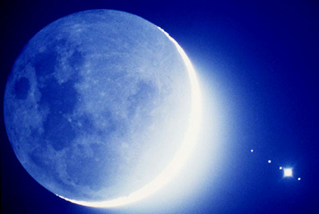 APOD: 1996 July 30 – Tonight: A Blue Moon