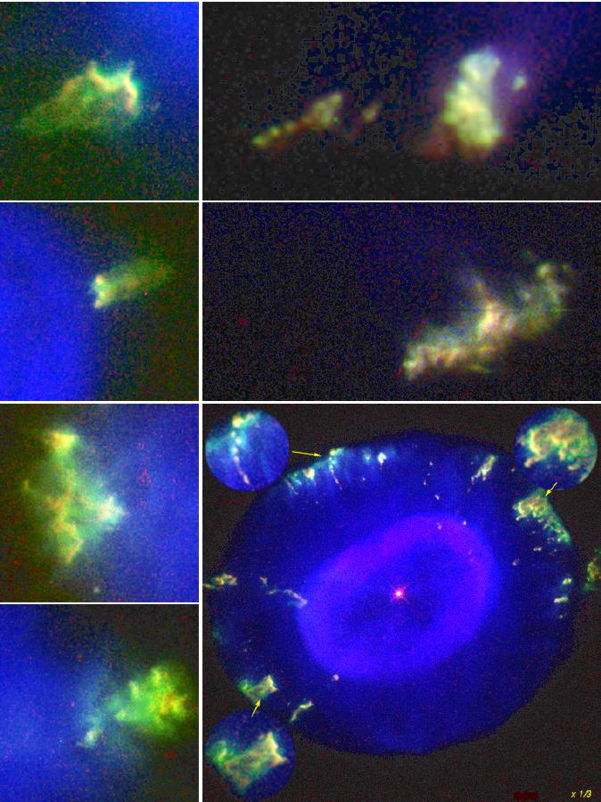 APOD: 1996 November 22 – Fliers Around the Blue Snowball Nebula