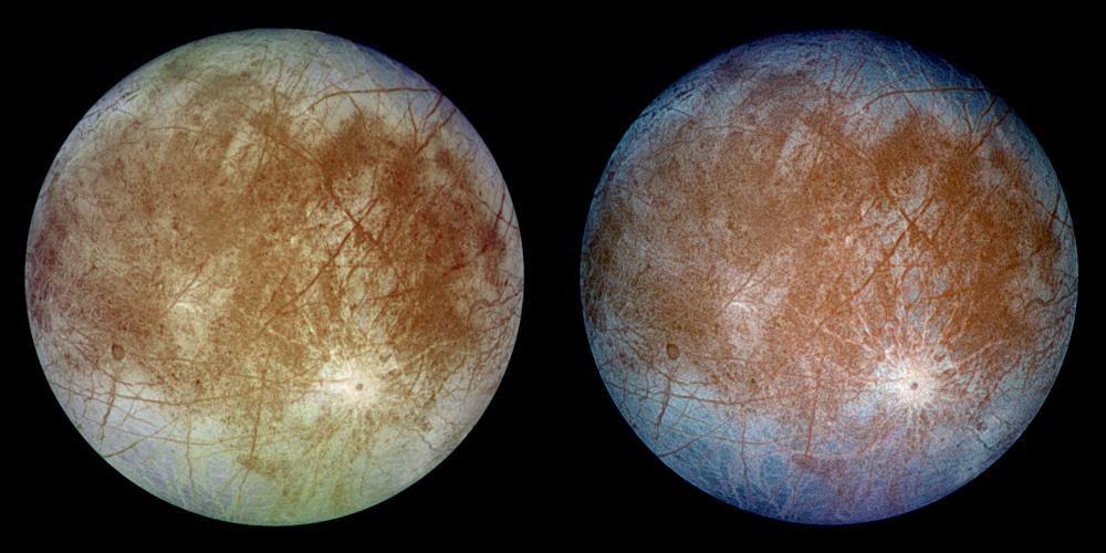 APOD: 1996 November 20 – Europa Full Face