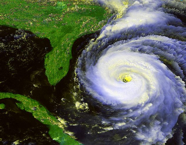 APOD: 1996 September 20 – Hurricane Fran’s Approach