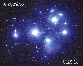 The Pleiades Star Cluster