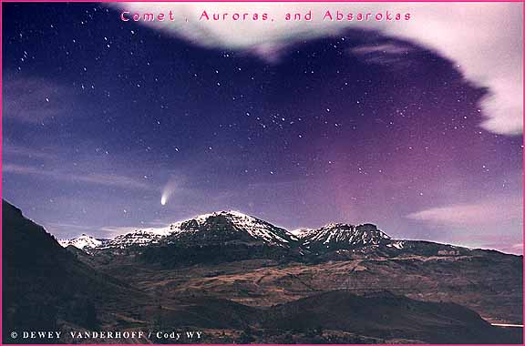 APOD: 1997 April 21 – Big Sky Comet