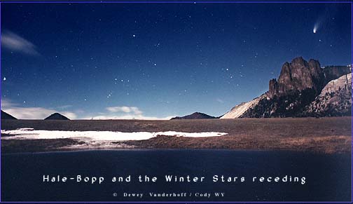 APOD: 1997 April 29 – Hale-Bopp and Orion