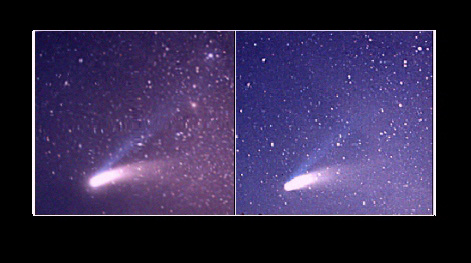 APOD: 1997 April 04 – Hale-Bopp in Stereo