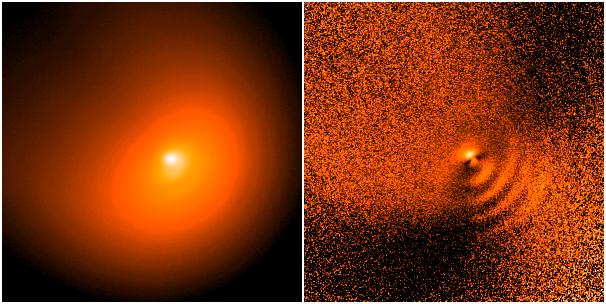 APOD: 1997 April 25 – Hale-Bopp Polarized