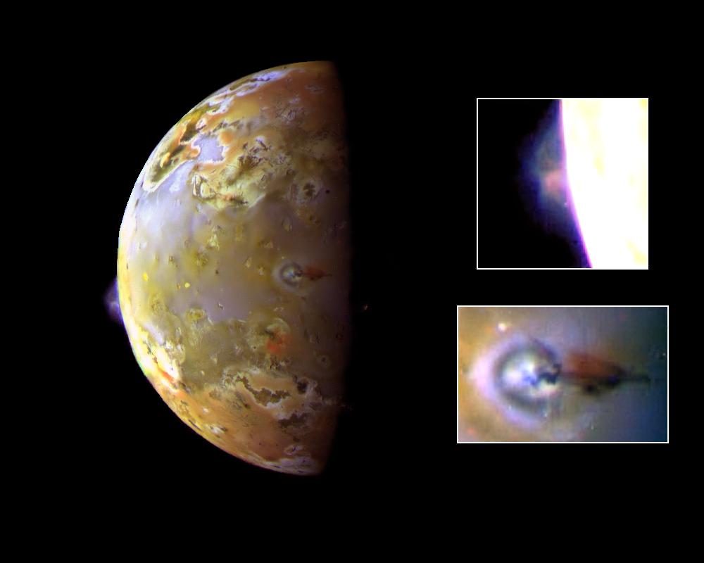 APOD: 1997 August 18 – Io: The Prometheus Plume