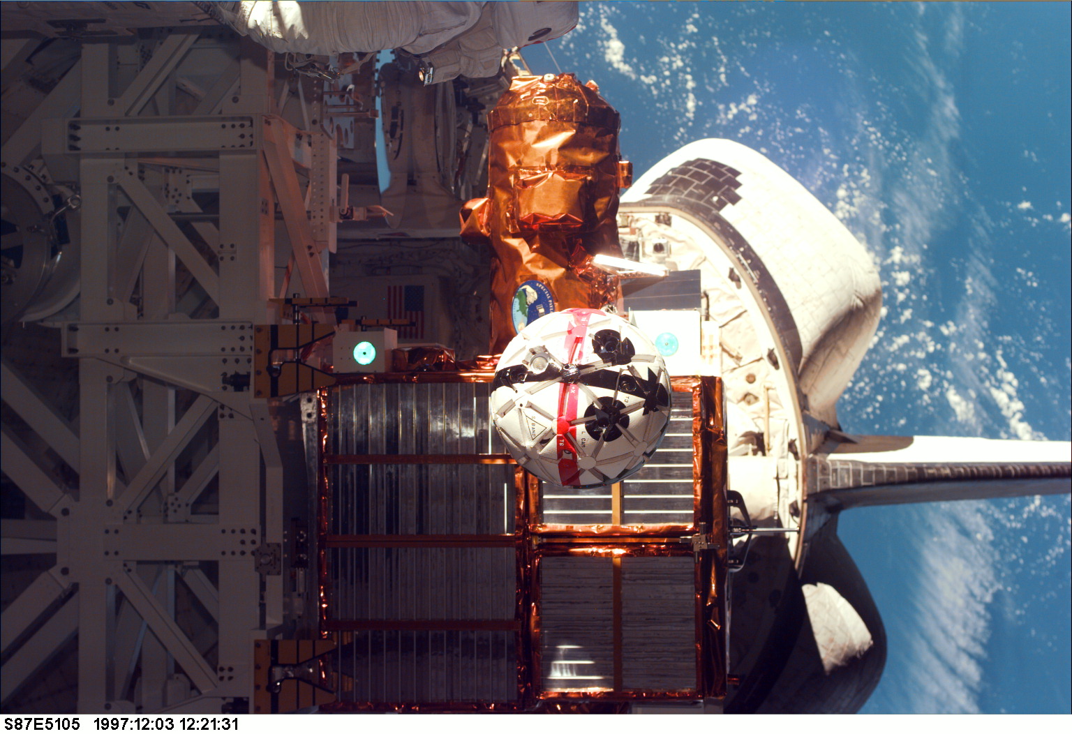 APOD: 1997 December 10 – Sprint the Flying Space Camera