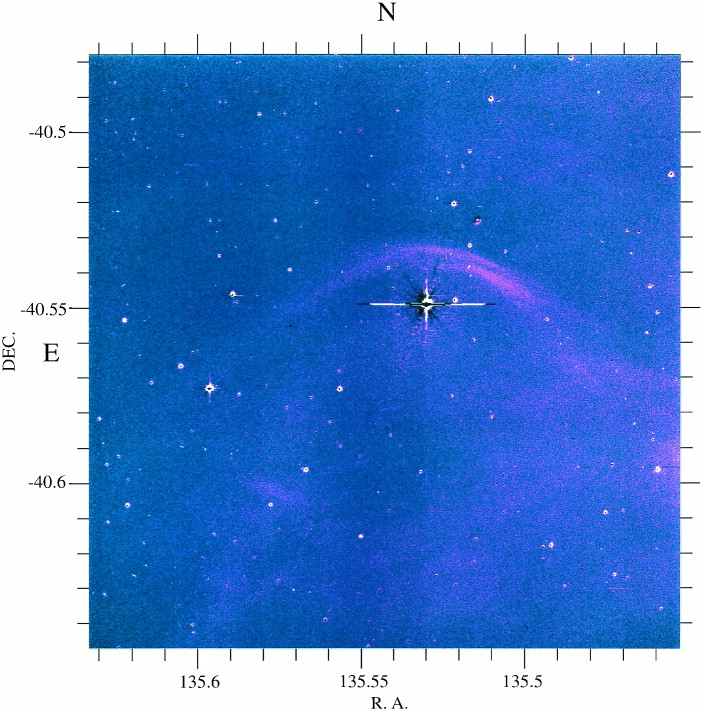 APOD: 1997 December 03 – Runaway Star