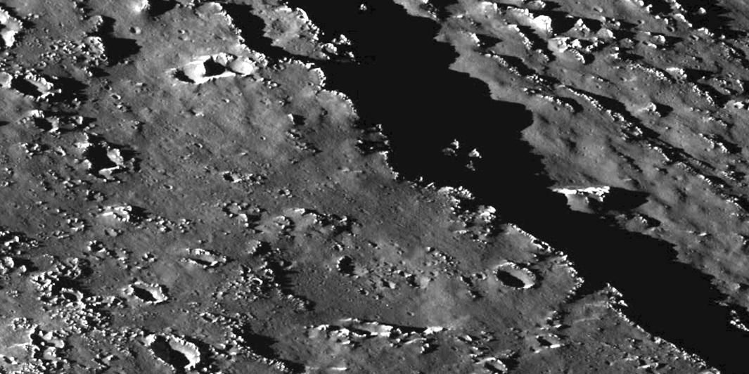 APOD: 1997 February 18 – A Big Cliff on Jupiter’s Callisto