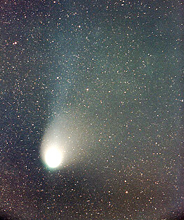 APOD: 1997 February 06 – Comet Hale-Bopp Returns