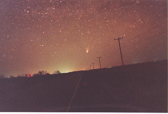 APOD: 1997 February 27 – Comet Hale-Bopp is That Bright