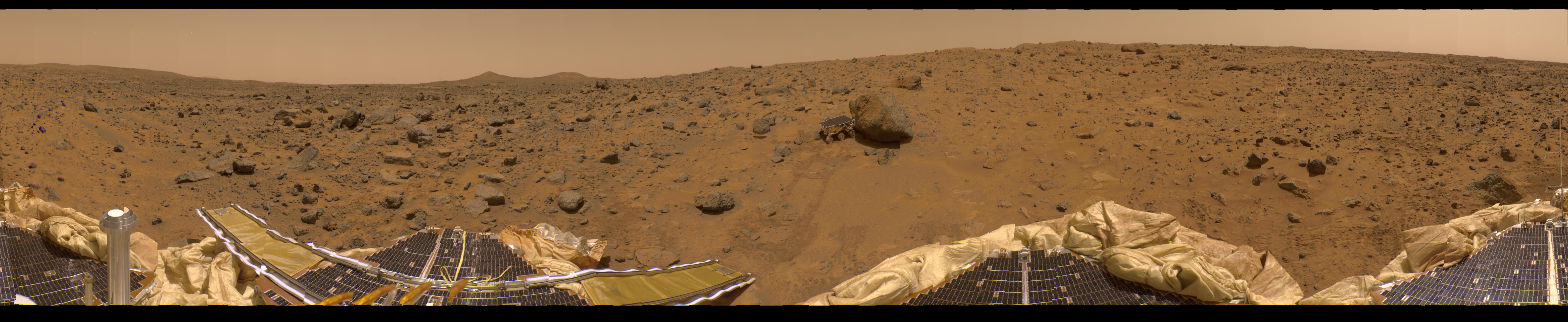 APOD: 1997 July 22 – A Presidential Panorama of Mars