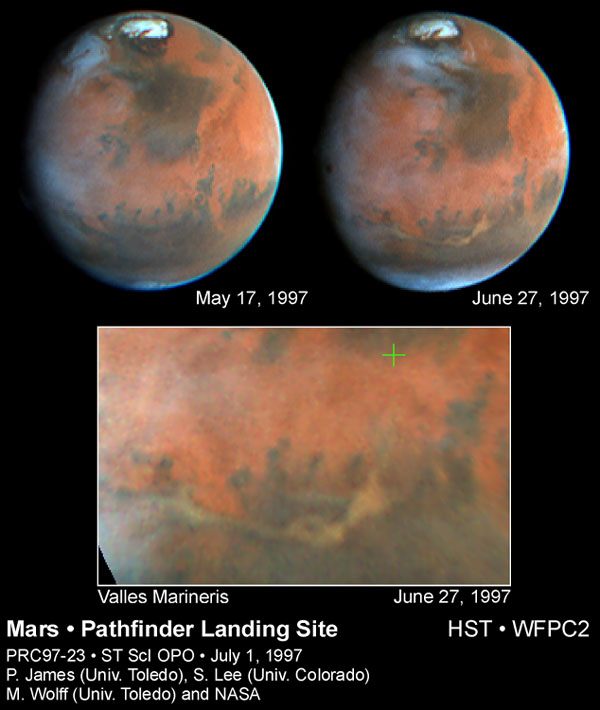 APOD: 1997 July 03 – Mars: A Journey’s End