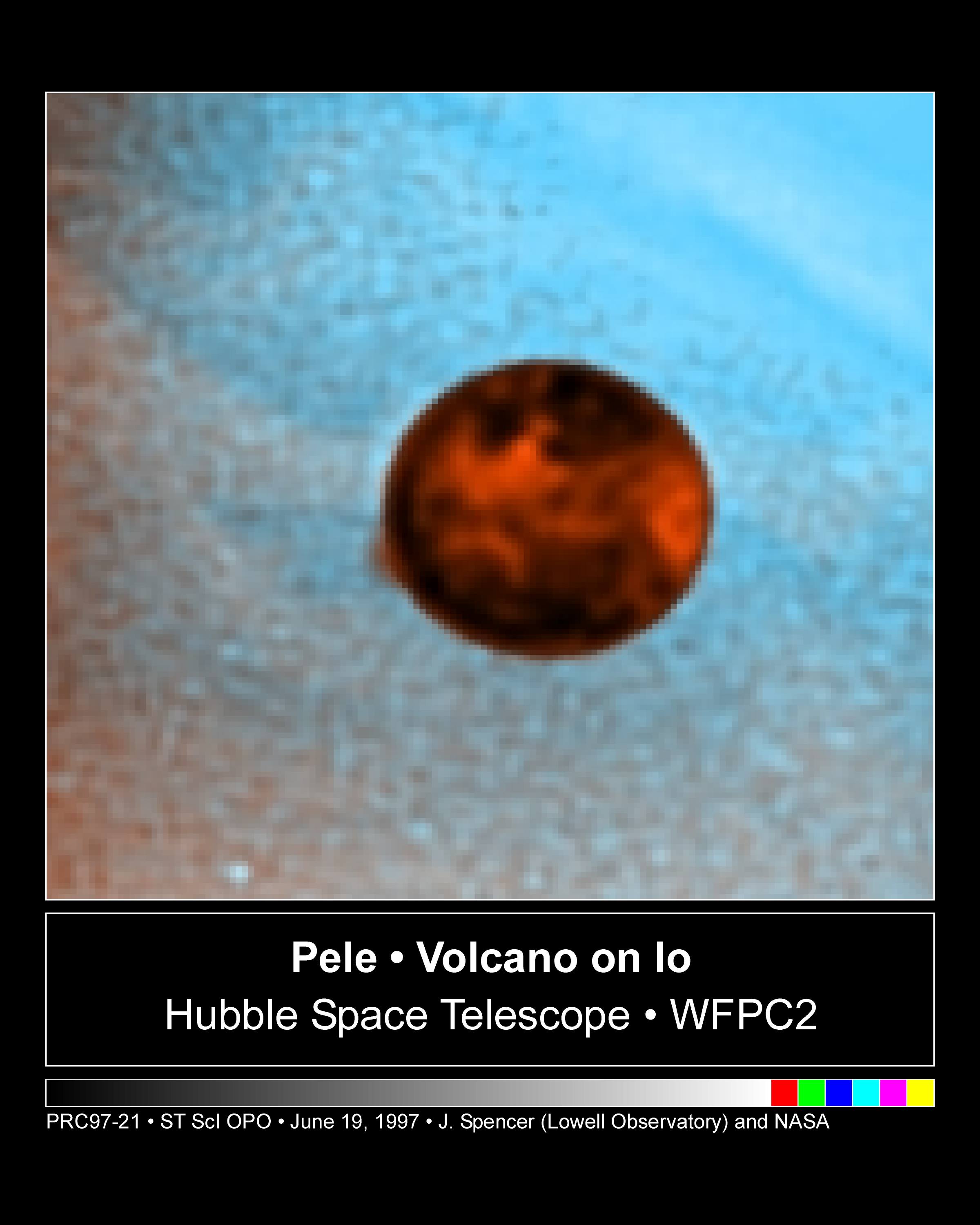 APOD: 1997 June 23 – Eruption on Io