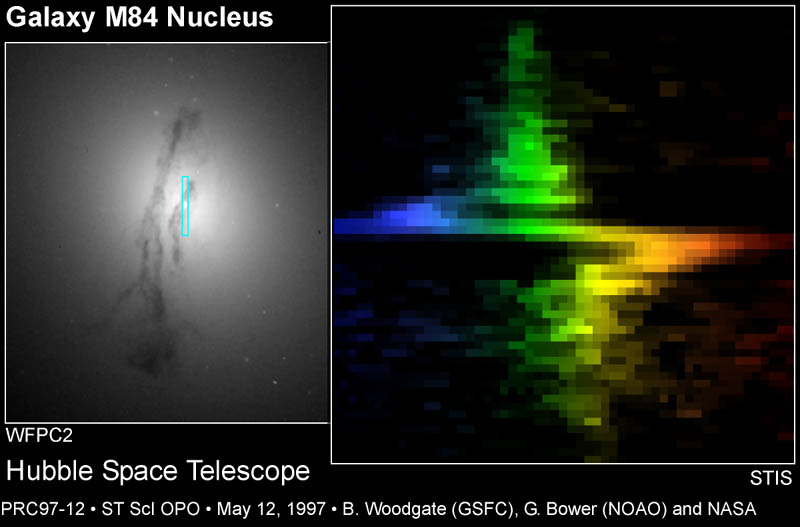 APOD: 1997 May 16 – Signed, “A Black Hole”