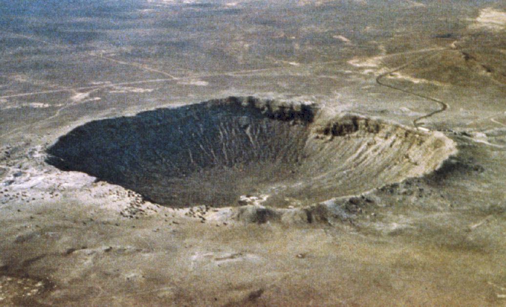 APOD: 1997 November 17 – Barringer Crater on Earth