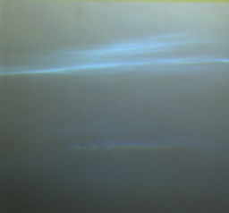APOD: 1997 October 13 – Ice Clouds over Mars