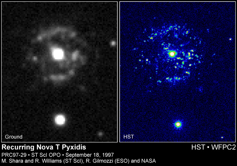 APOD: 1997 September 25 – T Pyxidis: Recurrent Nova