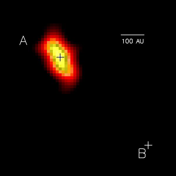 APOD: 1998 April 22 – HR 4796A: A Recipe for Planets