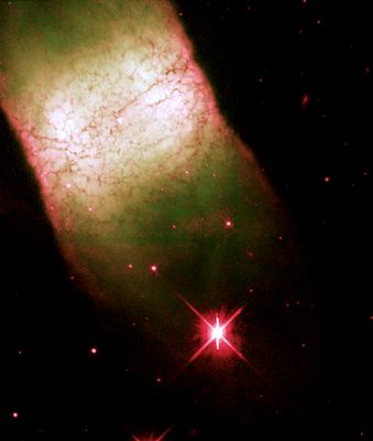 APOD: 1998 April 27 – IC 4406: A Seemingly Square Nebula