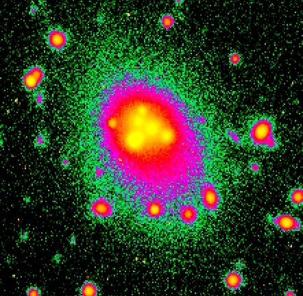 APOD: 1998 August 31 – A3827: Cluster Cannibal