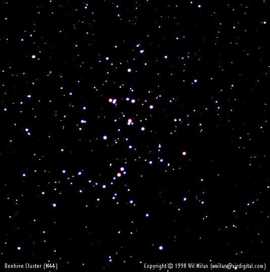 APOD: 1998 August 03 – M44: A Beehive of Stars