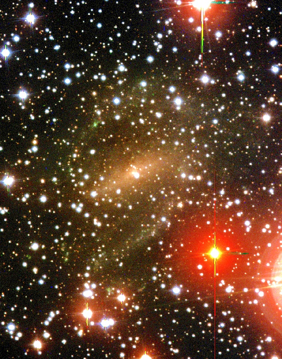 APOD: 1998 August 02 – Galaxy Dwingeloo 1 Emerges