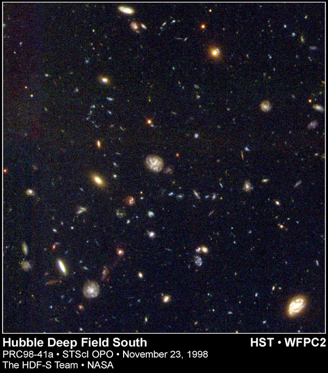 APOD: 1998 December 02 – A Deep Field In The Southern Sky