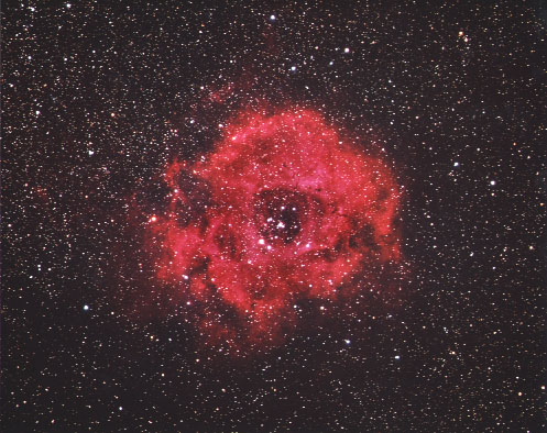 APOD: 1998 February 14 – The Rosette Nebula