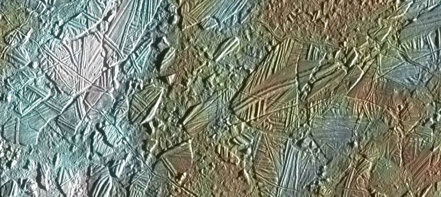 APOD: 1998 January 02 – Europa’s Disconnected Surface