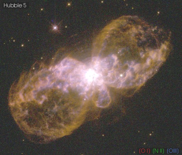 APOD: 1998 January 19 – The Hubble 5 Planetary Nebula