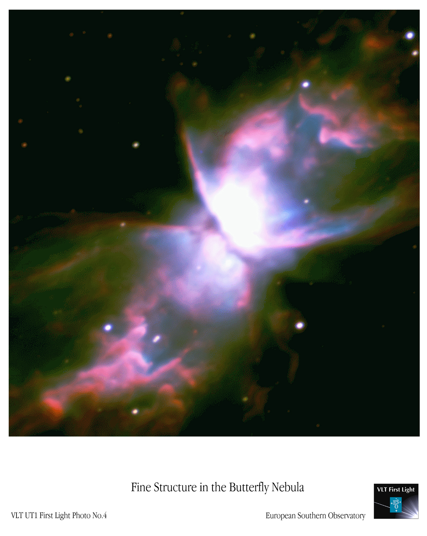 APOD: 1998 June 02 – NGC 6302: The Butterfly Nebula
