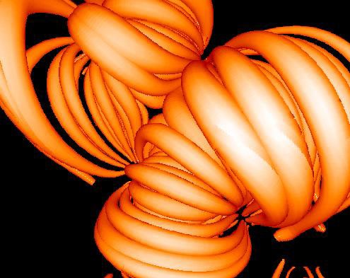Solar Magnetic Bananas — APOD for 1998-06-29