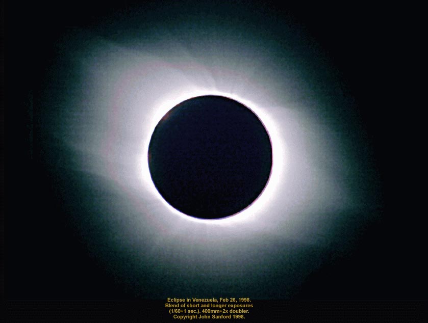 APOD: 1998 March 11 – A Total Eclipse of the Sun