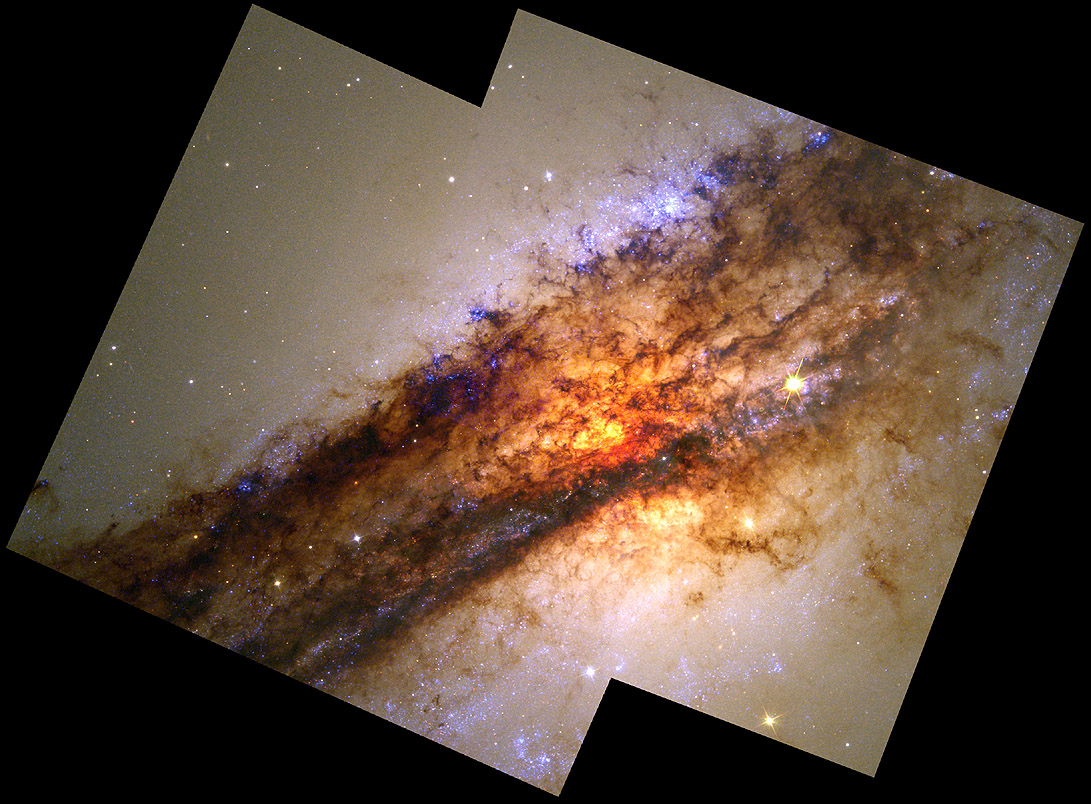 APOD: 1998 May 22 – The Center of Centaurus A