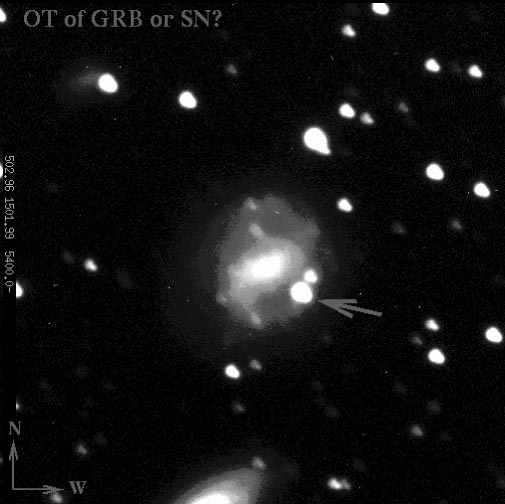 APOD: 1998 May 08 – A Gamma Ray Burst Supernova