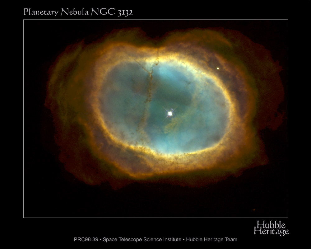 APOD: 1998 November 10 – NGC 3132: The Eight Burst Nebula