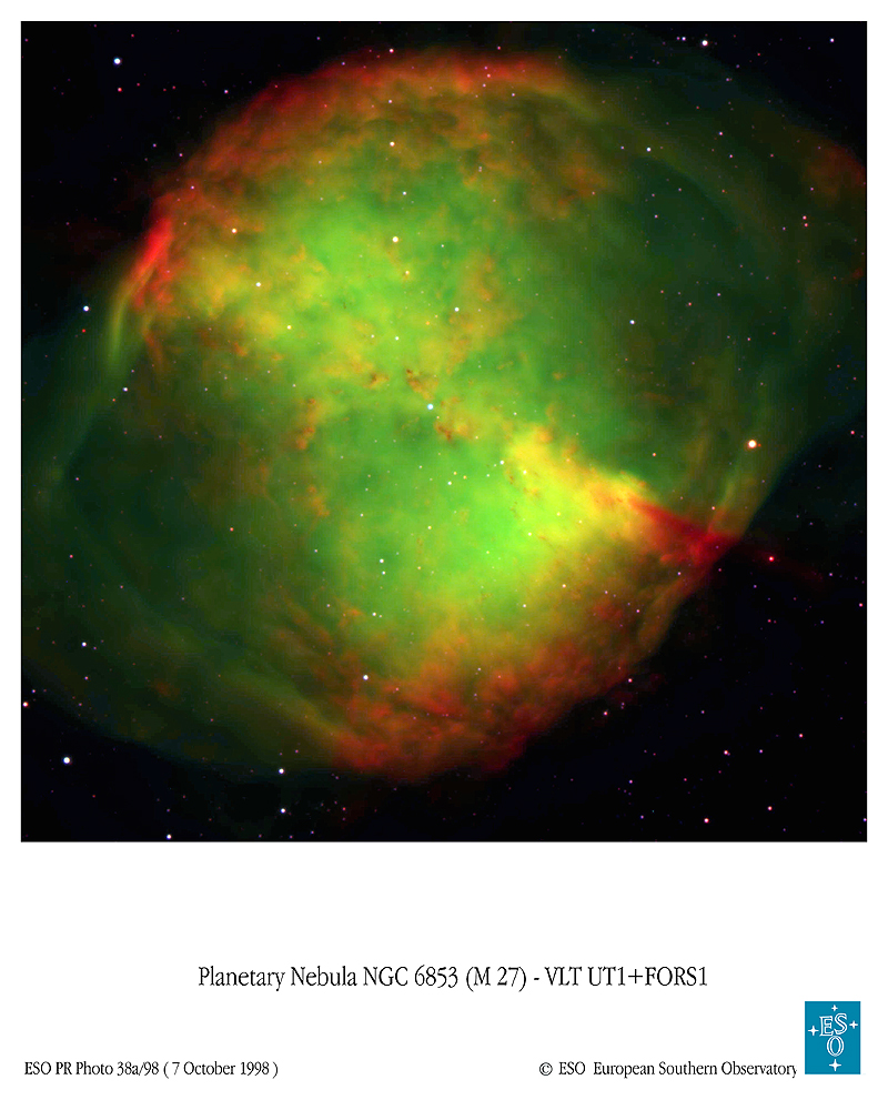 APOD: 1998 October 09 – M27: Not A Comet