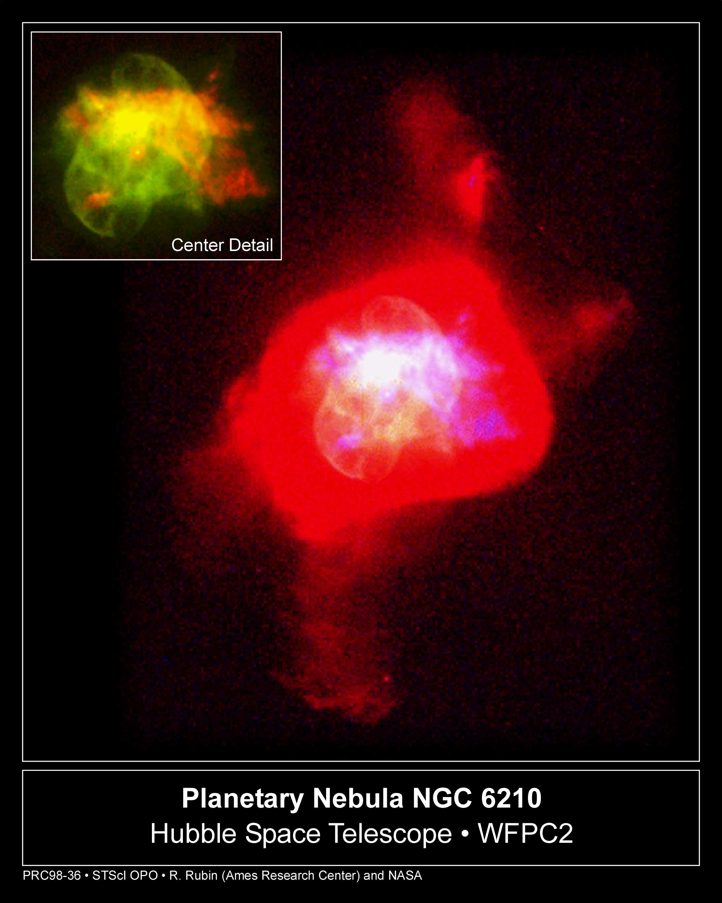 APOD: 1998 October 28 – NGC 6210: The Turtle in Space Planetary Nebula