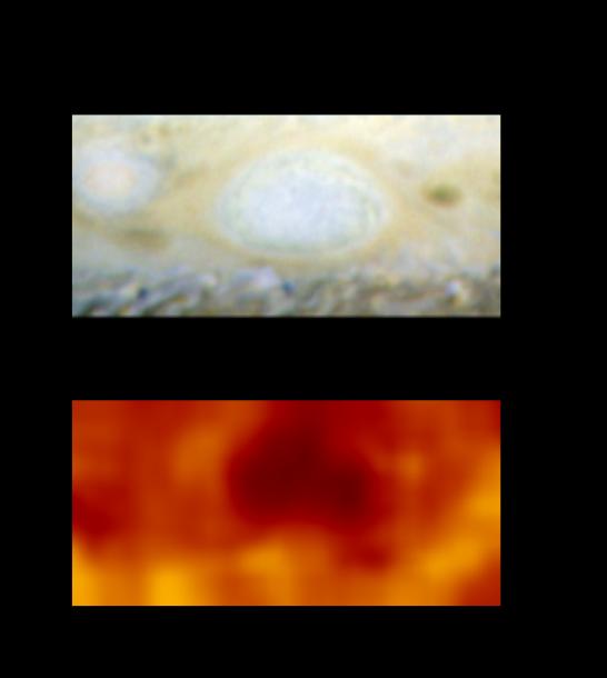 APOD: 1998 October 22 – Jupiter: When Storms Collide