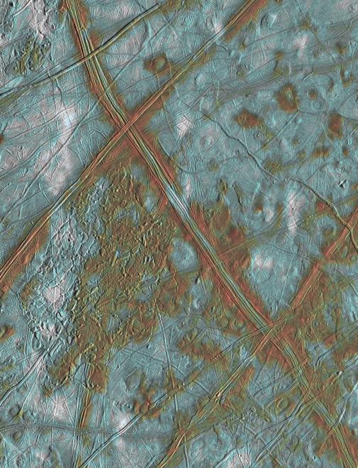 APOD: 1998 September 10 – Europa: Ridges and Rafts on a Frozen Moon