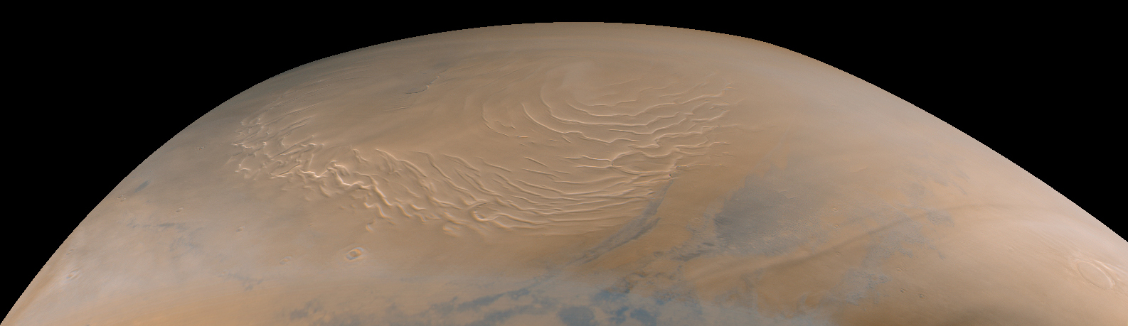 APOD: 1998 September 24 – The North Pole Of Mars
